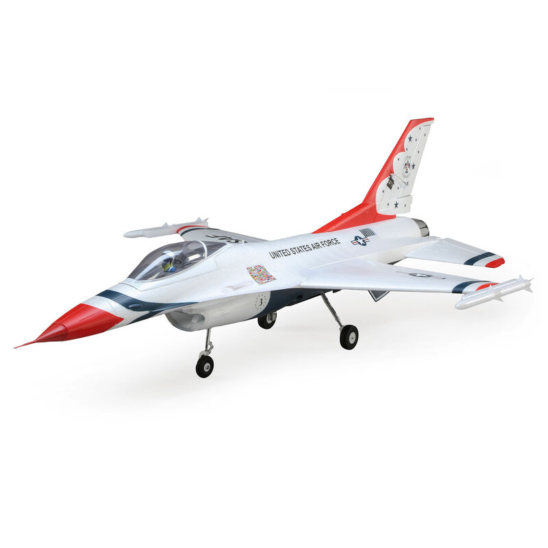 F-16 Thunderbirds 70mm EDF BNF Basic with AS3X and SAFE Select, 815mm picture
